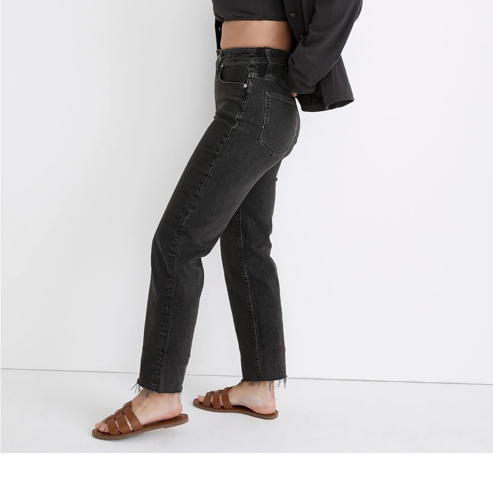NWT Madewell The Curvy Perfect Vintage Straight Jean - lunar wash